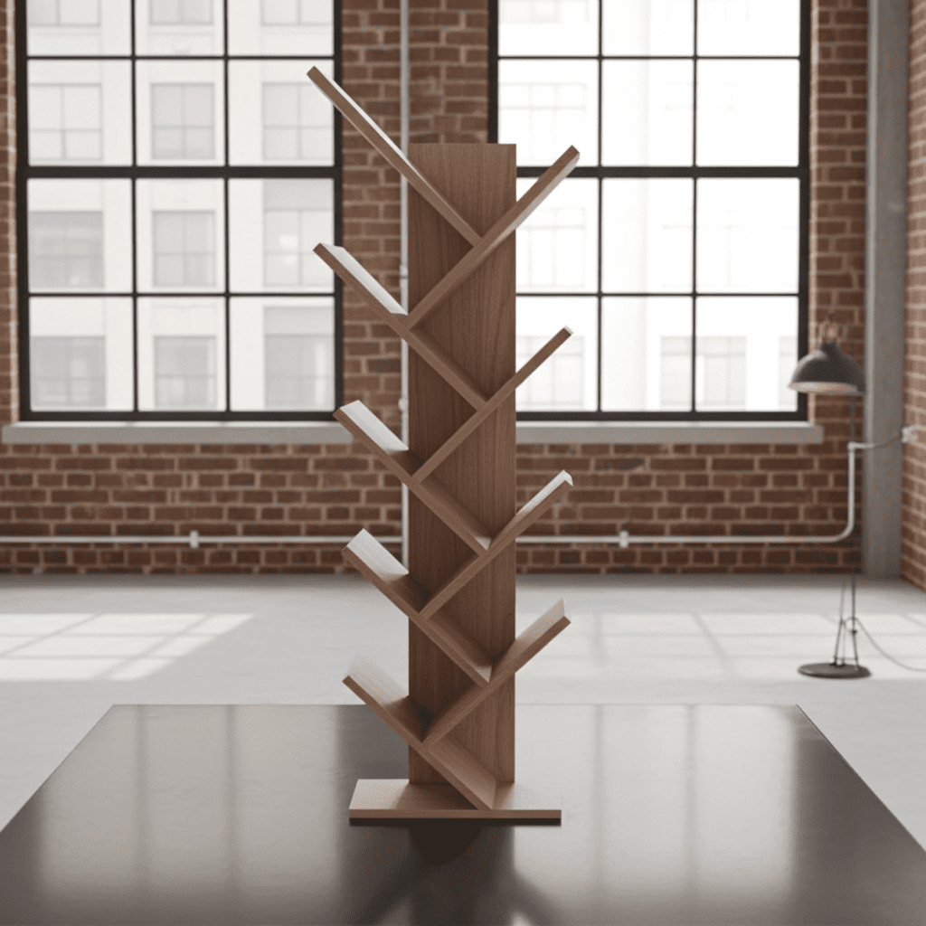 Полка для книг 430x200x1435мм 38696