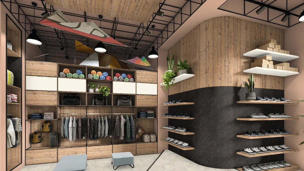 Pal melaminat Egger H1487 ST22 Pin Bramberg 18mm - imagine 3