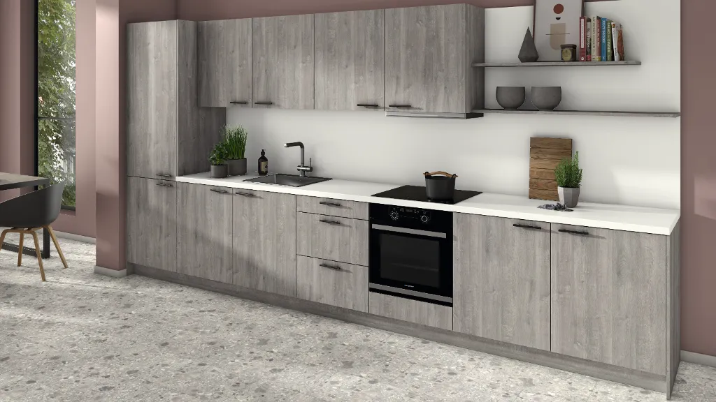 Blat Egger U763 ST76 Gri sidefat 4100x900x38mm - imagine 2