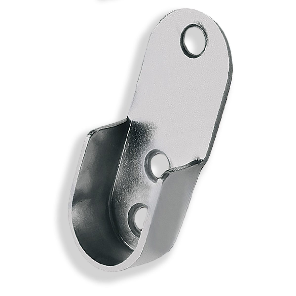 Support for oval clothing rail R-302