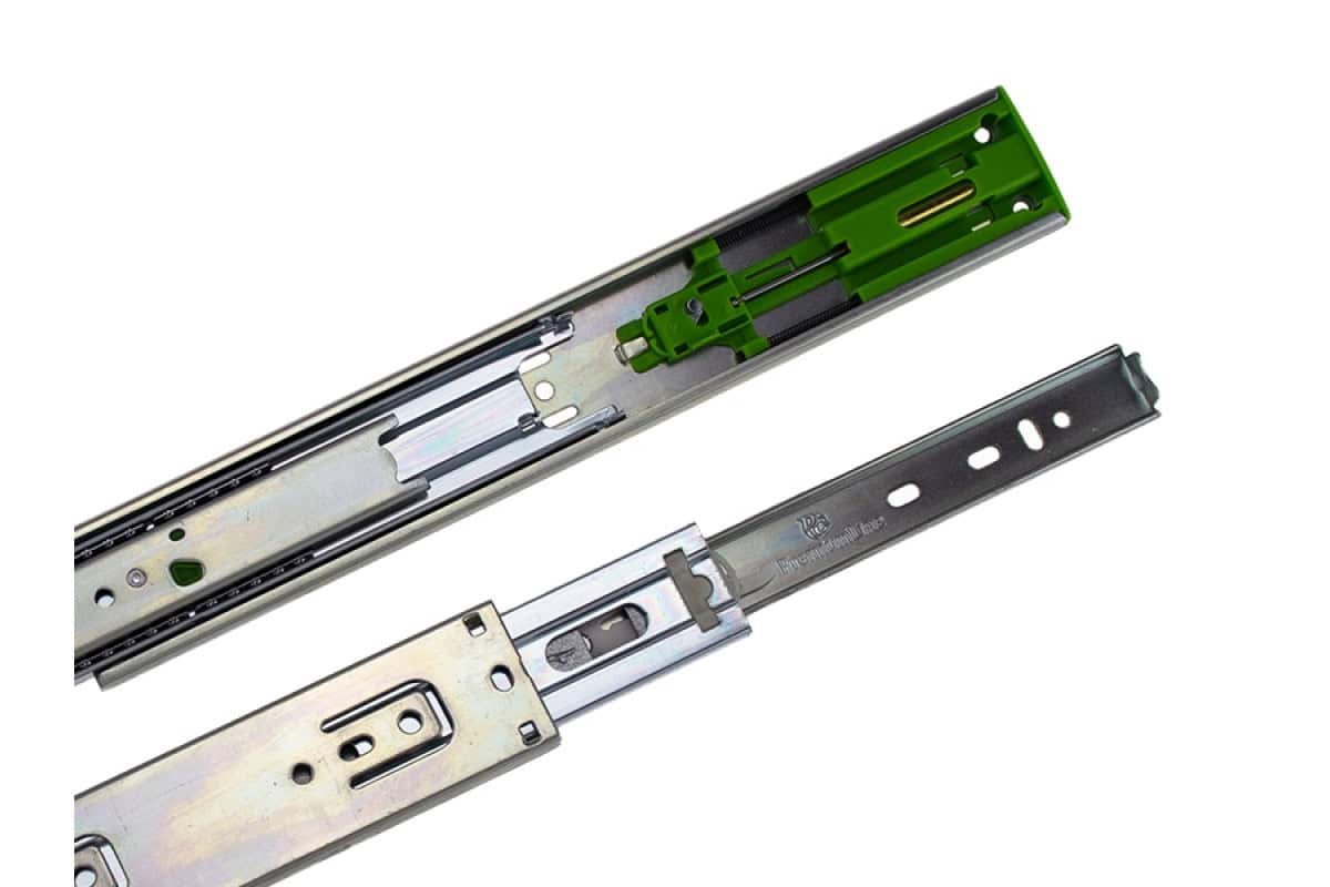 Glisiera DC PremiumLine cu bile cu amortizor L-400mm H-45mm