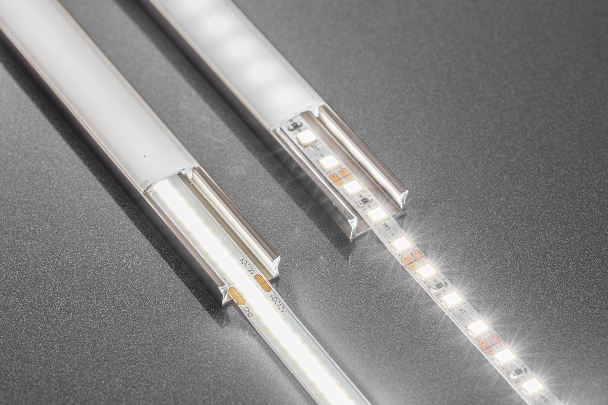 Banda Led GTV COB 12V, 8mm, 5m, neutru LD-COB12V-20-NEPQ - imagine 3
