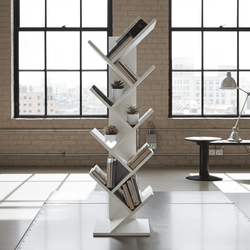 Книжная полка 430x200x1435мм 38696-2