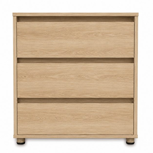 Comoda 3S/FI/FM 3025MX Stejar Sonoma - imagine 2