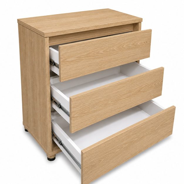 Comoda 3S/FI/FM 3025MX Stejar Sonoma - imagine 3